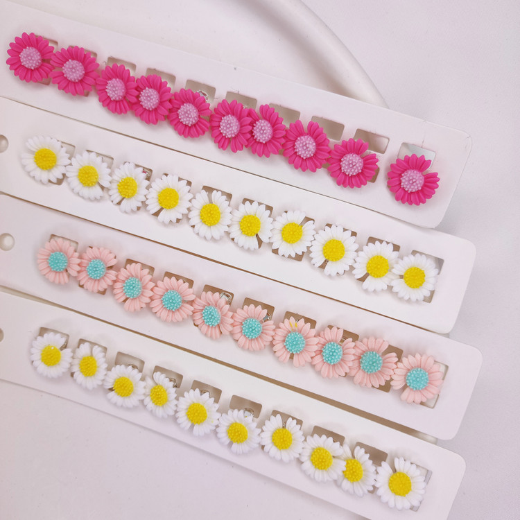 قفل مو بابونه رنگی