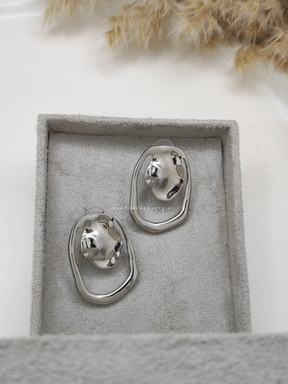 گوشواره مینیمال سیلور