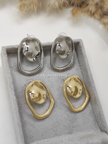 گوشواره مینیمال مدل رومی