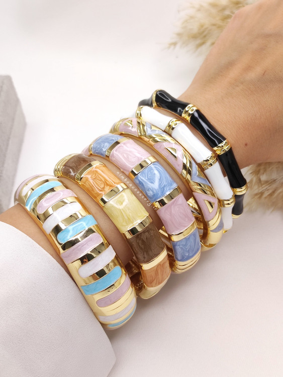 بنگل میناکاری آبکاری شده