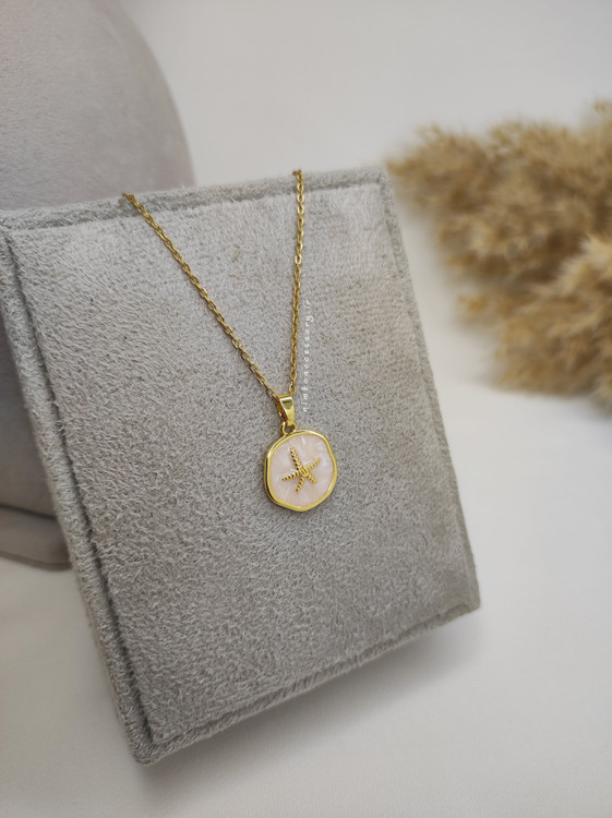 گردنبند میناکاری ستاره دریایی