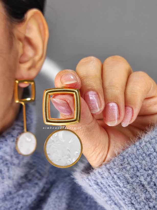 گوشواره مینا کاری