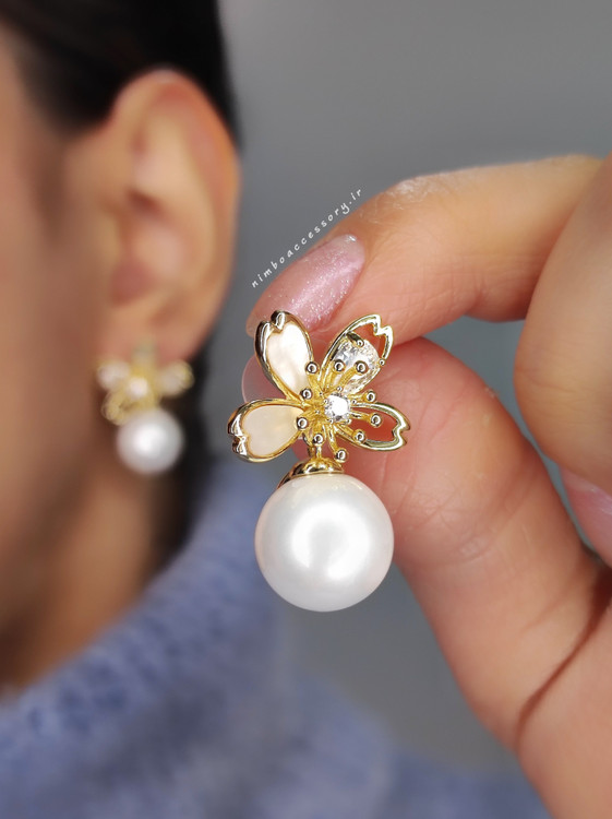 گوشواره مرواریدی