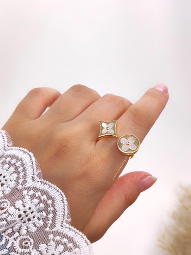 انگشتر مینیمال میناکاری