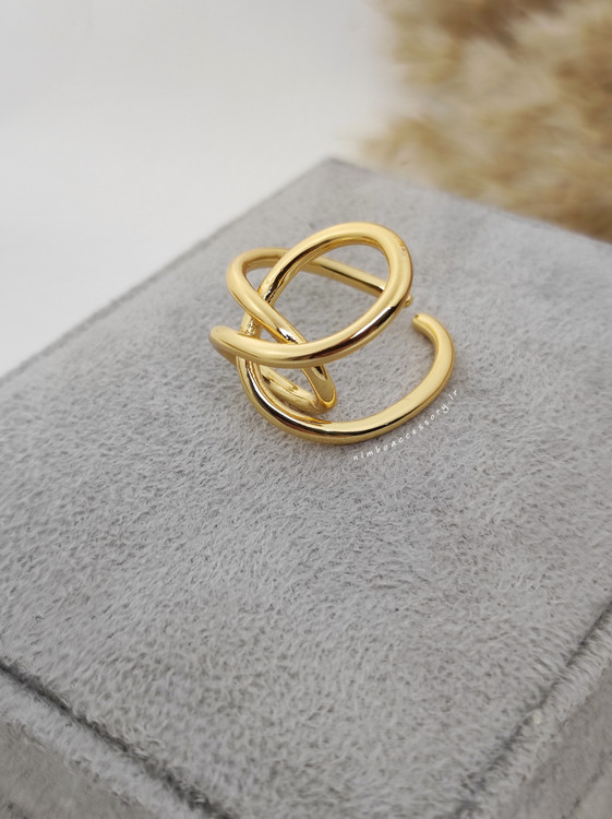 انگشتر مینیمال انتزاعی