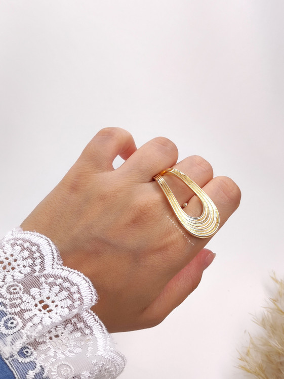 انگشتر مینیمال طلایی