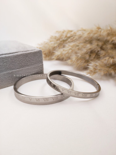 بنگل ست کاپلی نقره ای