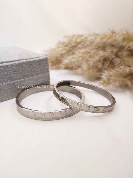 بنگل ست کاپلی نقره ای