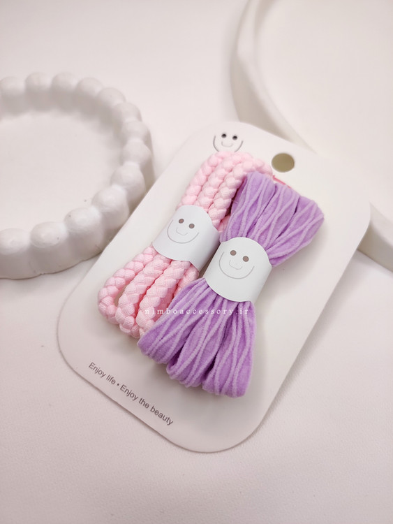 کش مو دوتایی بنفش