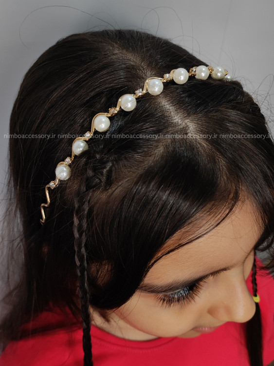 تل مرواریدی مجلسی دخترانه