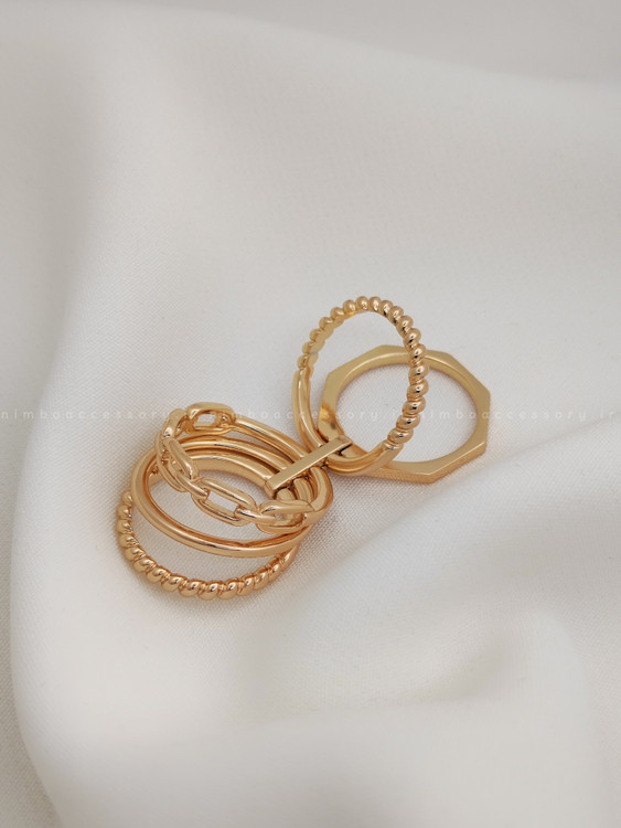 انگشتر چندتایی بهم پیوسته