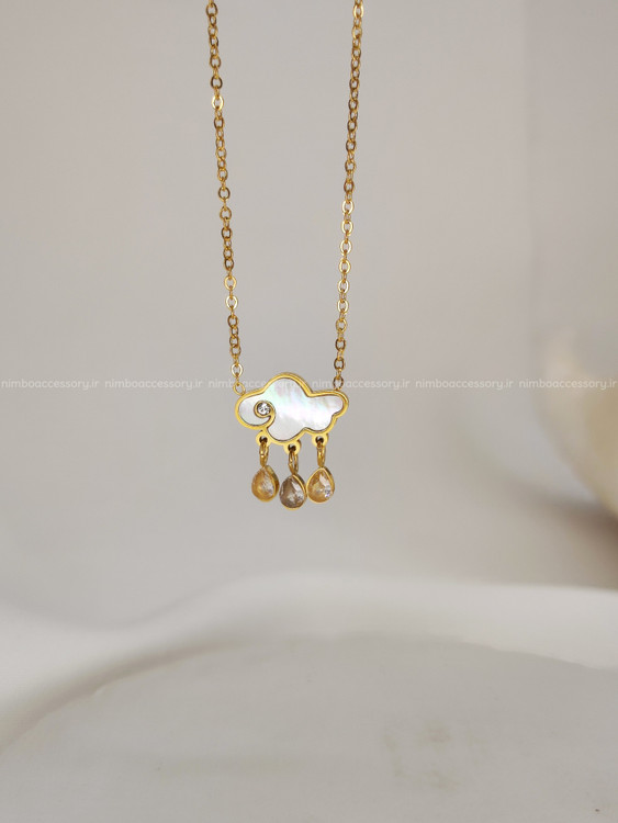 گردنبند مینیمال ابر