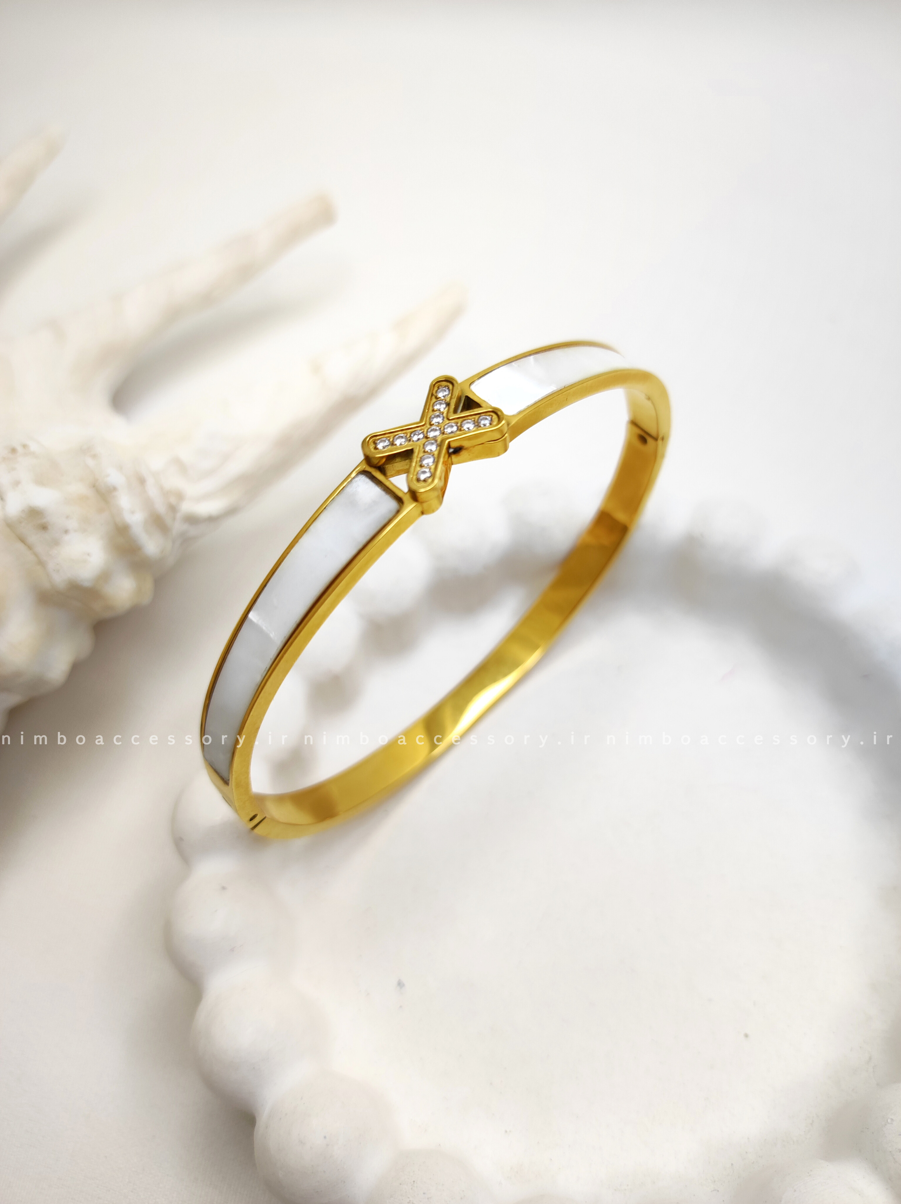 دستبند النگویی میناکاری