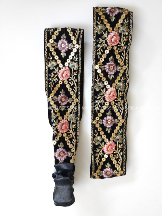 هد بند سوزن دوزی مشکی