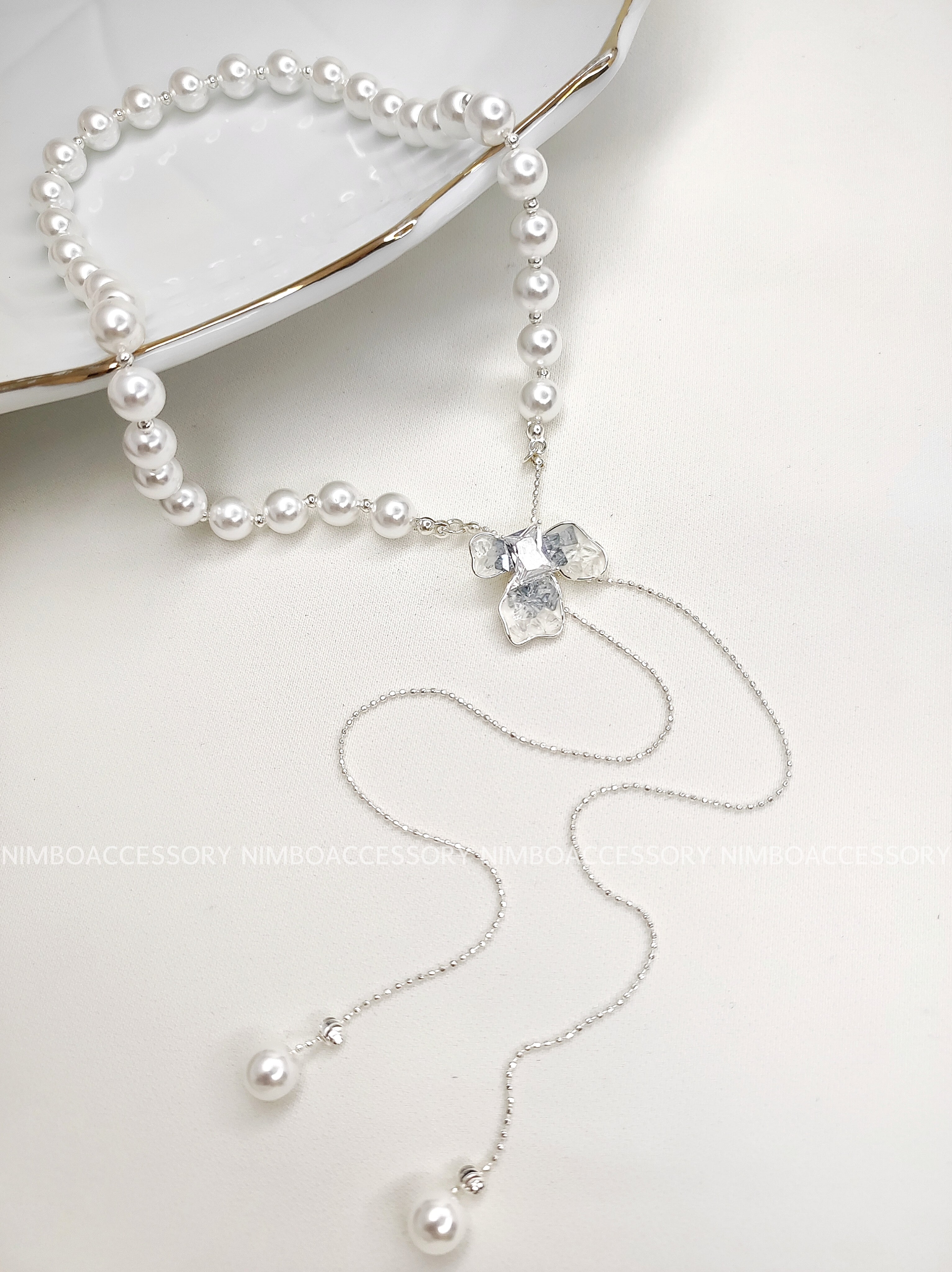 گردنبند مروارید آویزدار 272