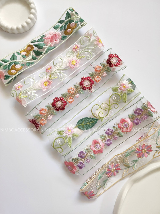 هدبند سوزن دوزی