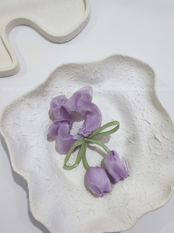 کش مو لاله بنفش