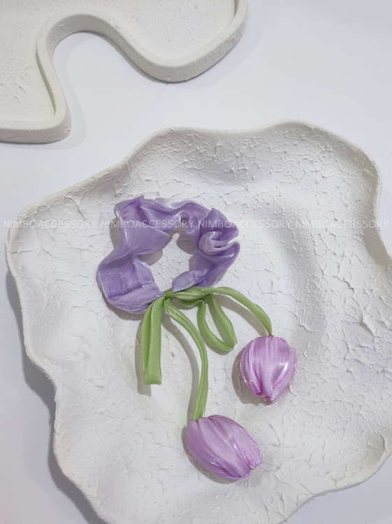 کش مو لاله بنفش