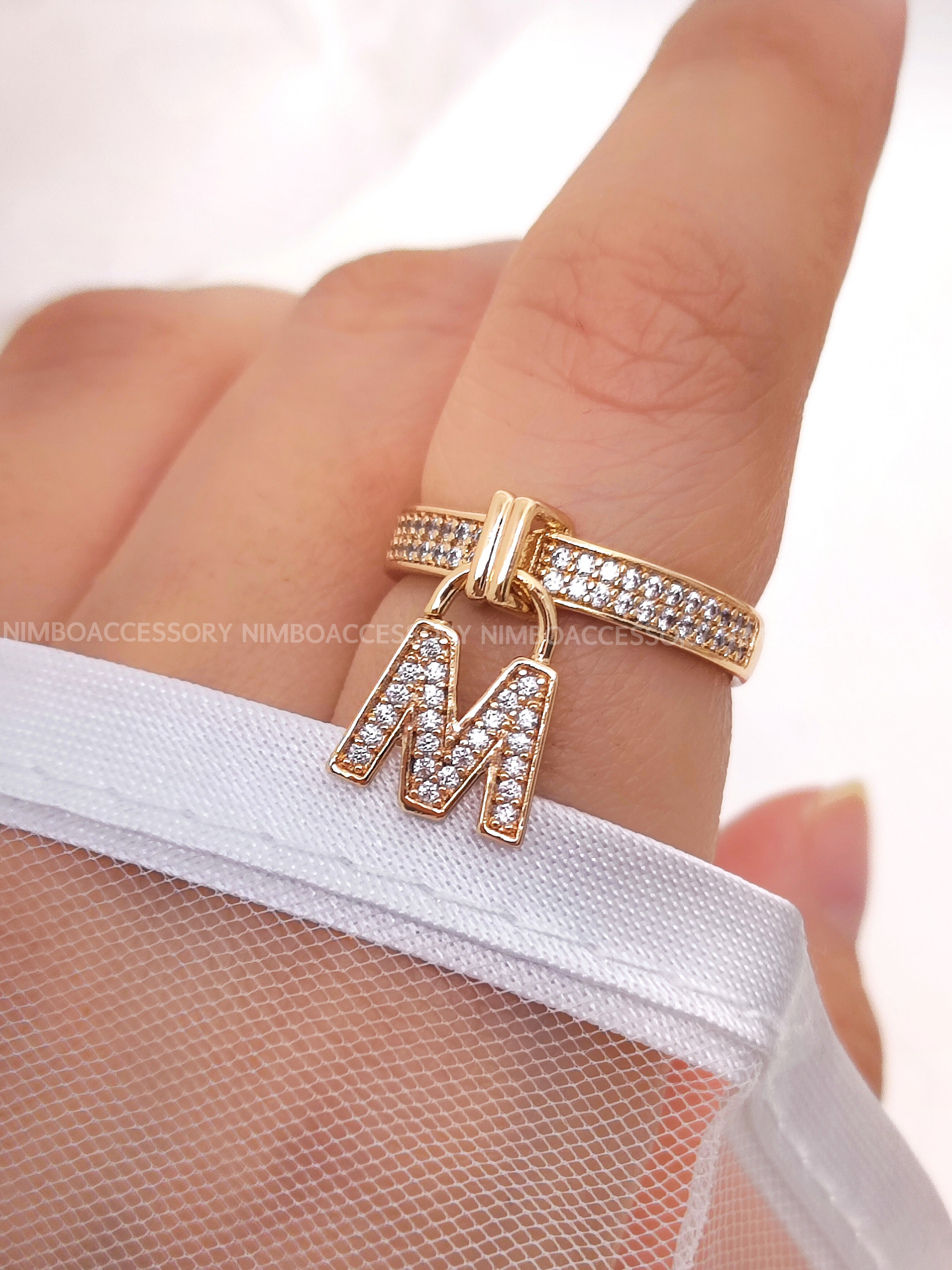 انگشتر آویز دار ژوپینگ 338