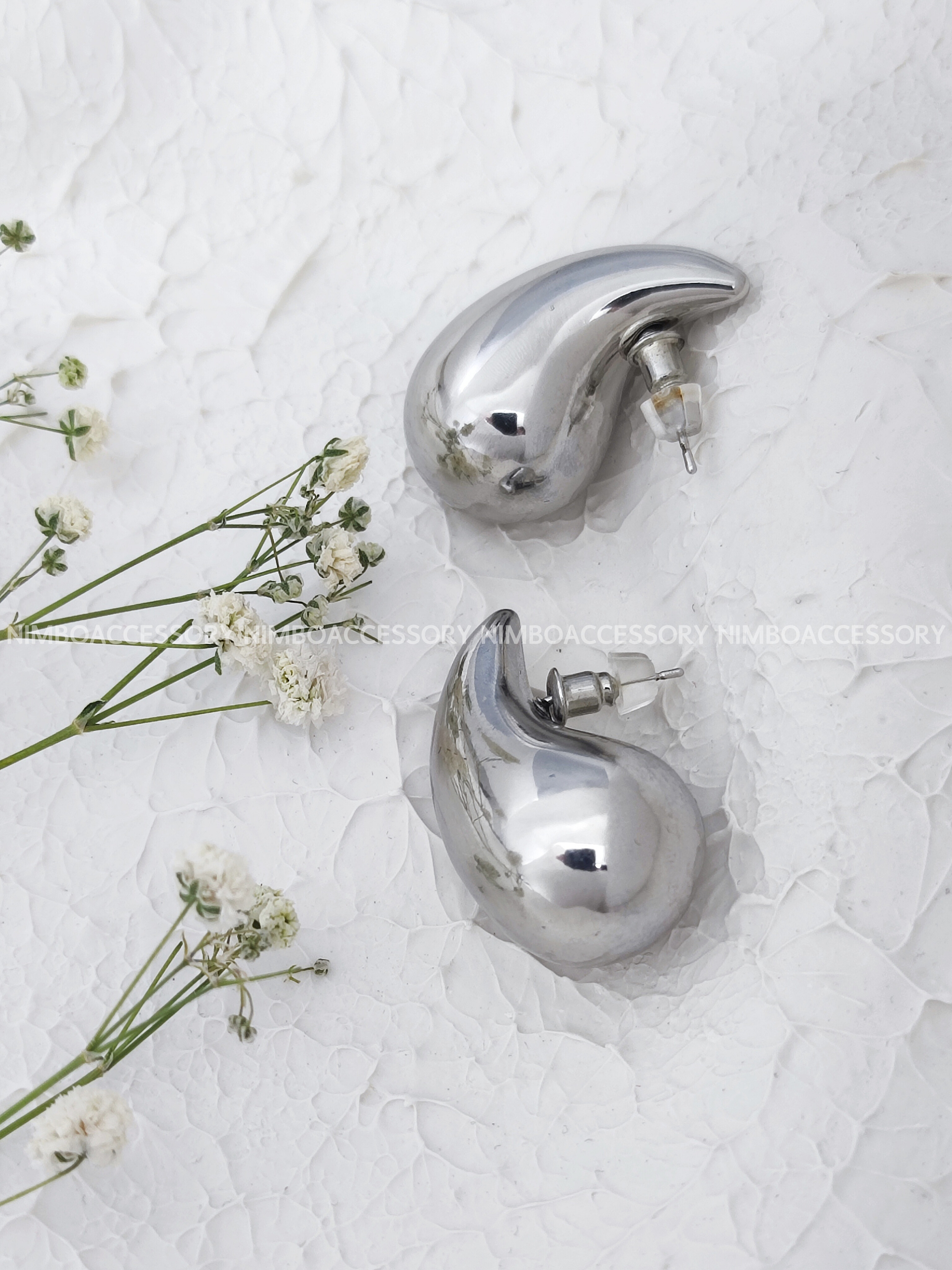 گوشواره اشک سیلور237