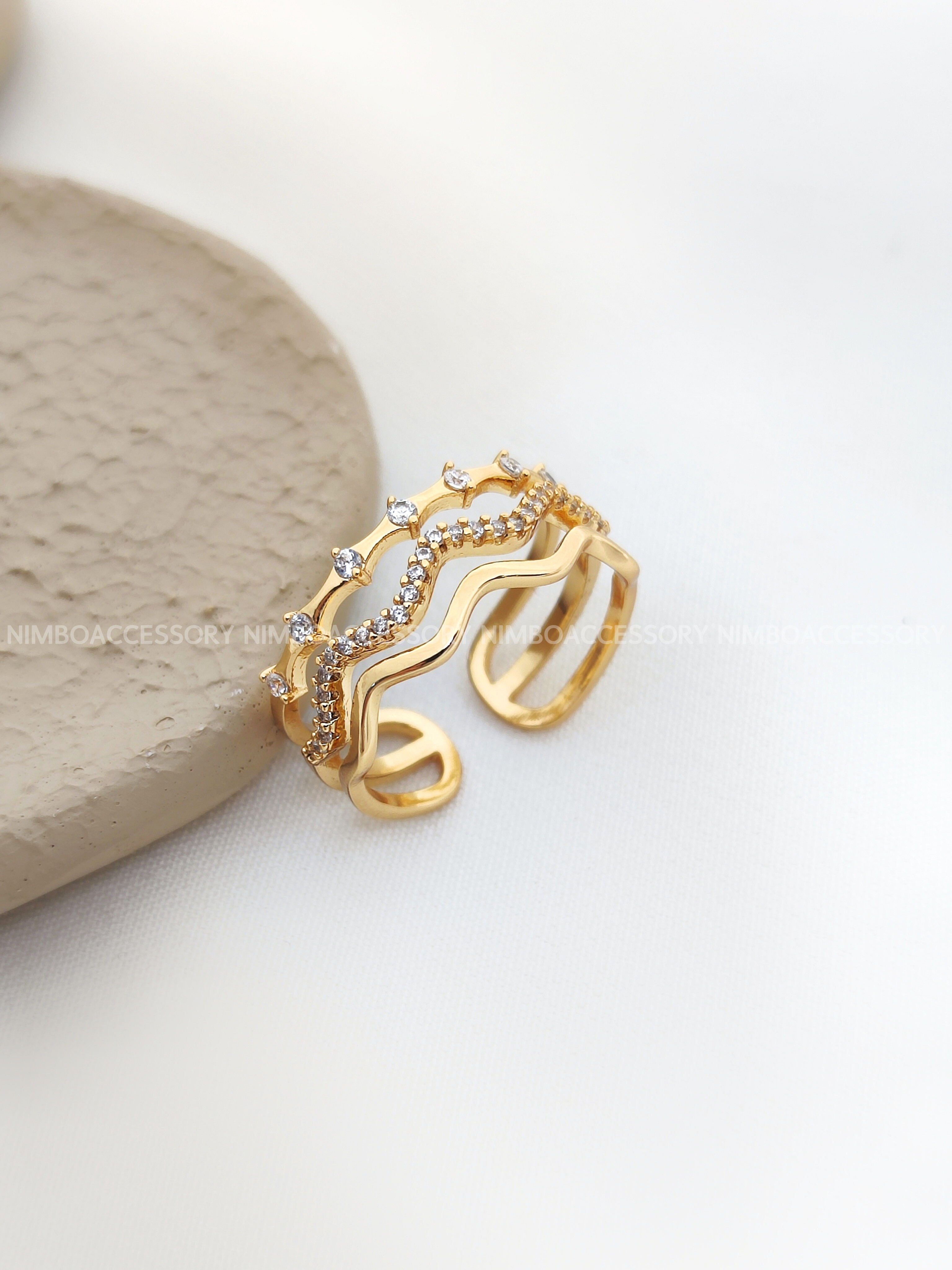 انگشتر سه لاین 343