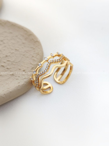 انگشتر سه لاین