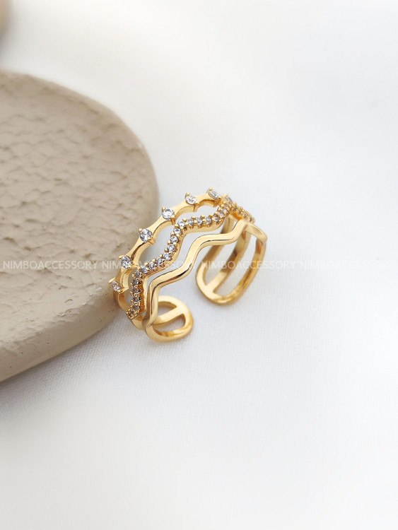 انگشتر سه لاین