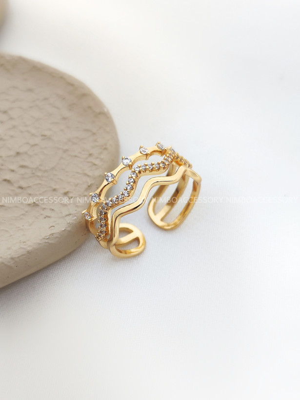 انگشتر سه لاین