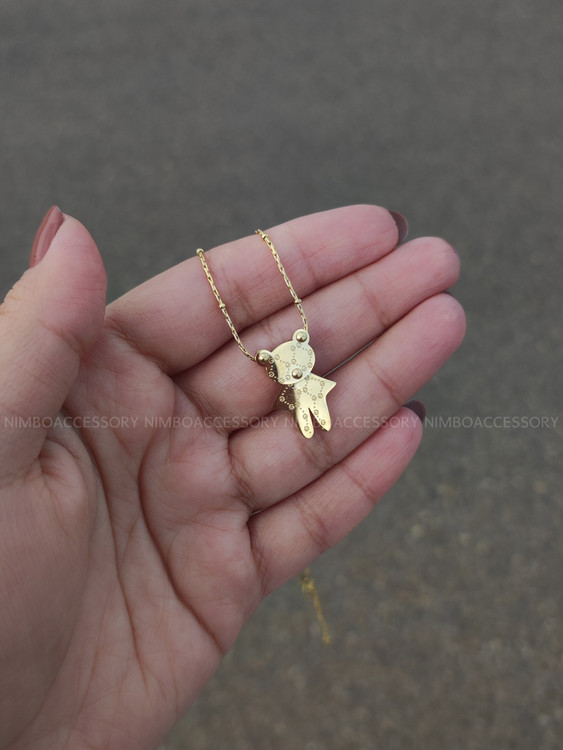 گردنبند استیل تدی