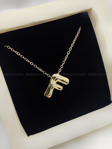 گردنبند حرف f