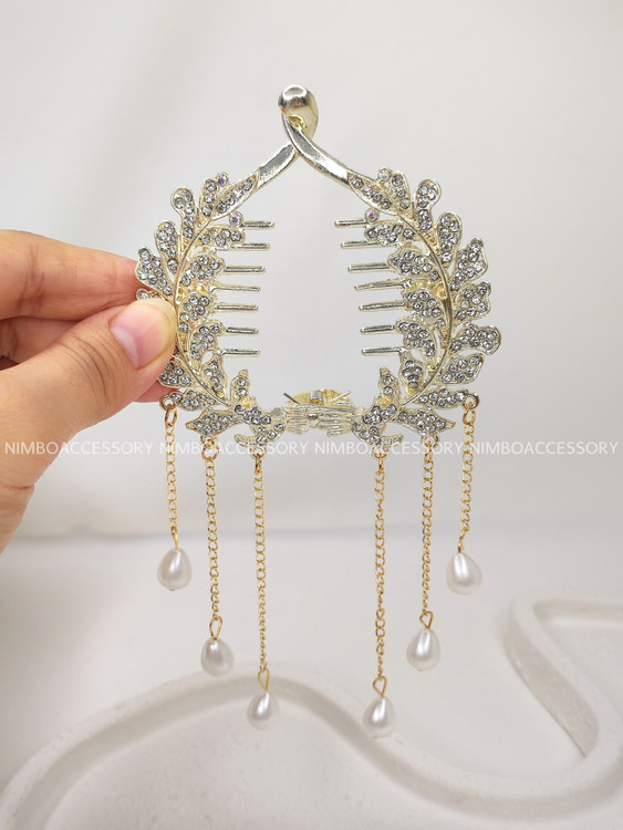 گیر گوجه ای نگین دار