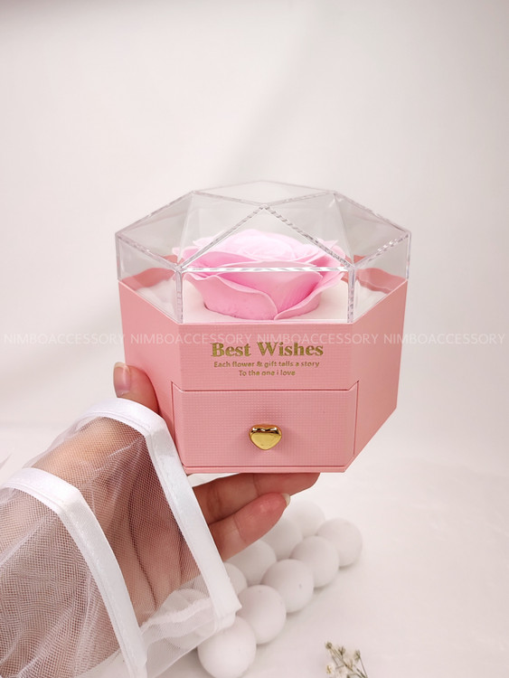 باکس هدیه گل رز