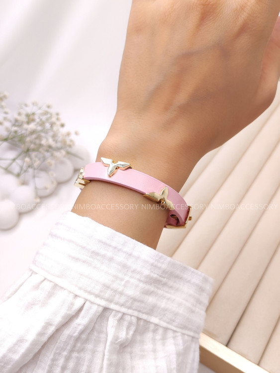 دستبند لویی ویتون صورتی