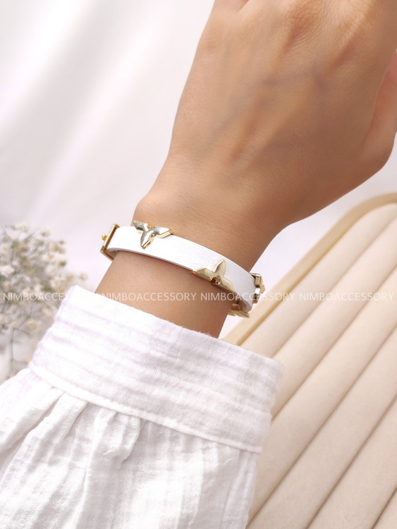 دستبند لویی ویتون سفید