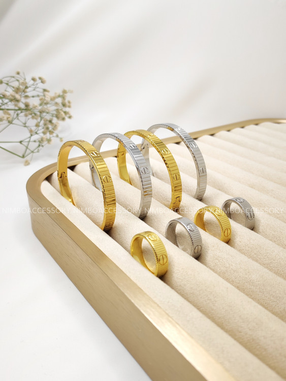 دستبند و انگشتر کارتیه لاو