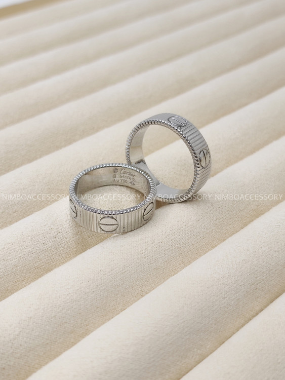 انگشتر نقره ای کارتیه لاو
