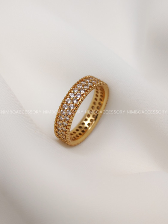 انگشتر تمام نگین ژوپینگ