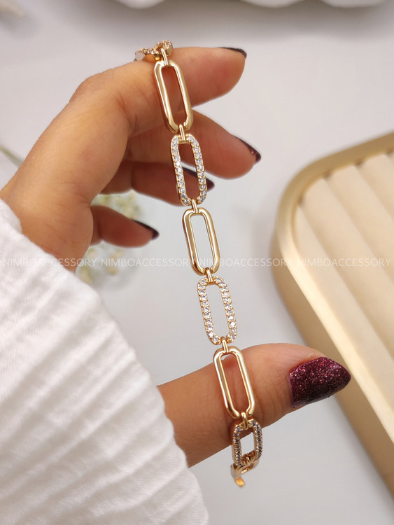 دستبند نگین دار ژوپینگ